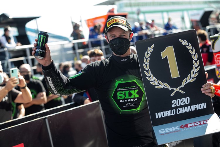 Jonathan Rea (KRT) secured his sixth successive WorldSBK Riders’ Championship